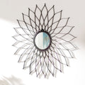 Chancey Metal Sunburst Wall Mirror